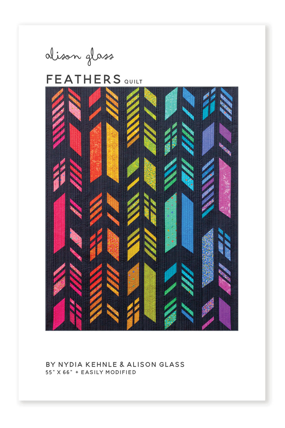 Alison Glass Feathers Quilt