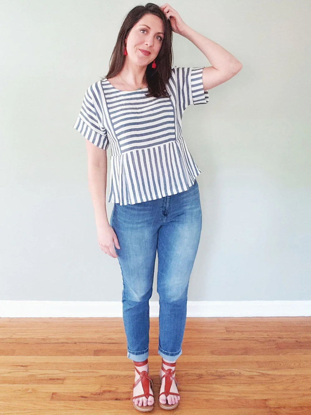 Pattern Scout Fern Top