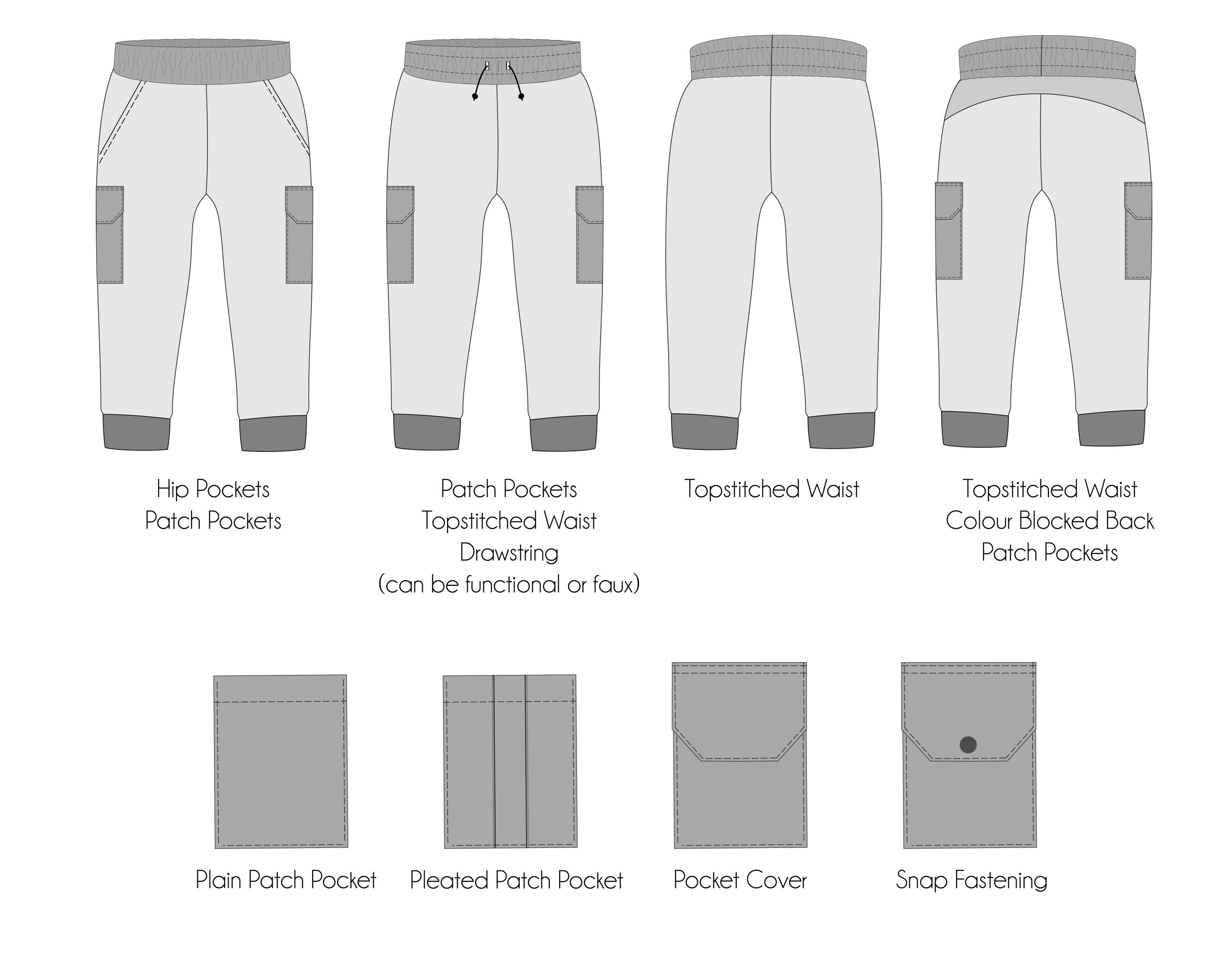 Waves & Wild Baby/Child Field Trip Joggers