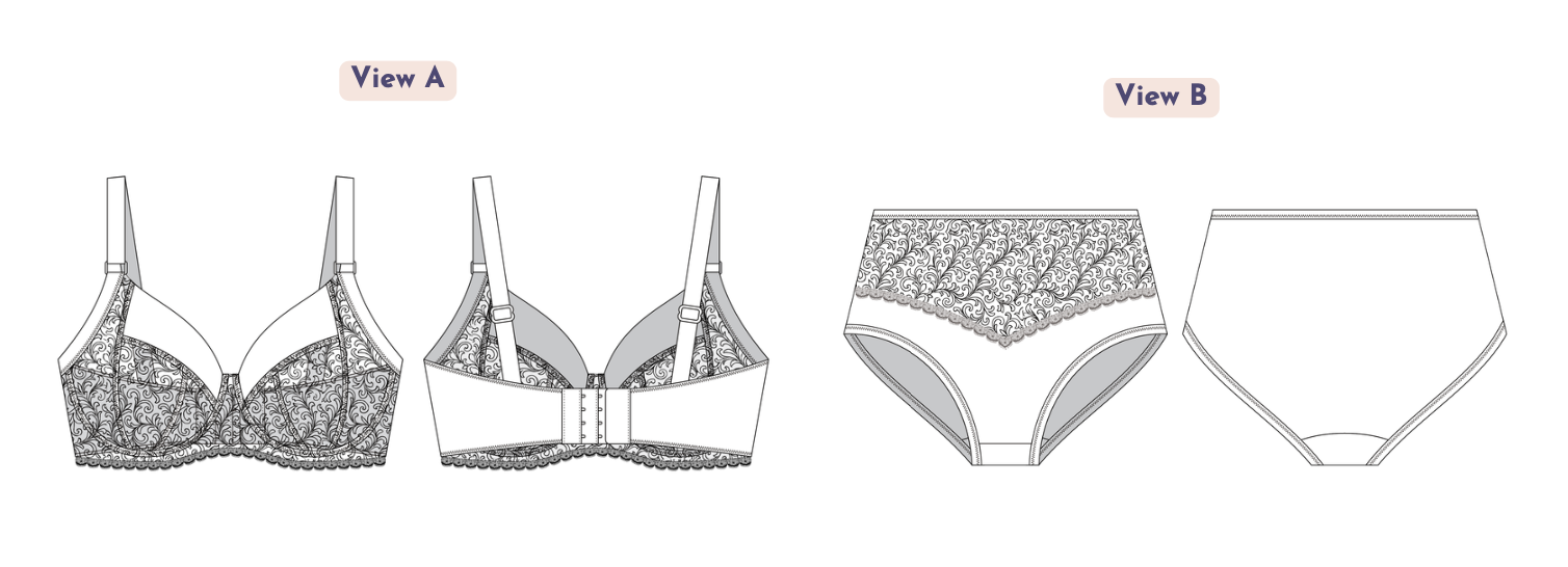 Madalynne Fiona Underwire Bra and Panty