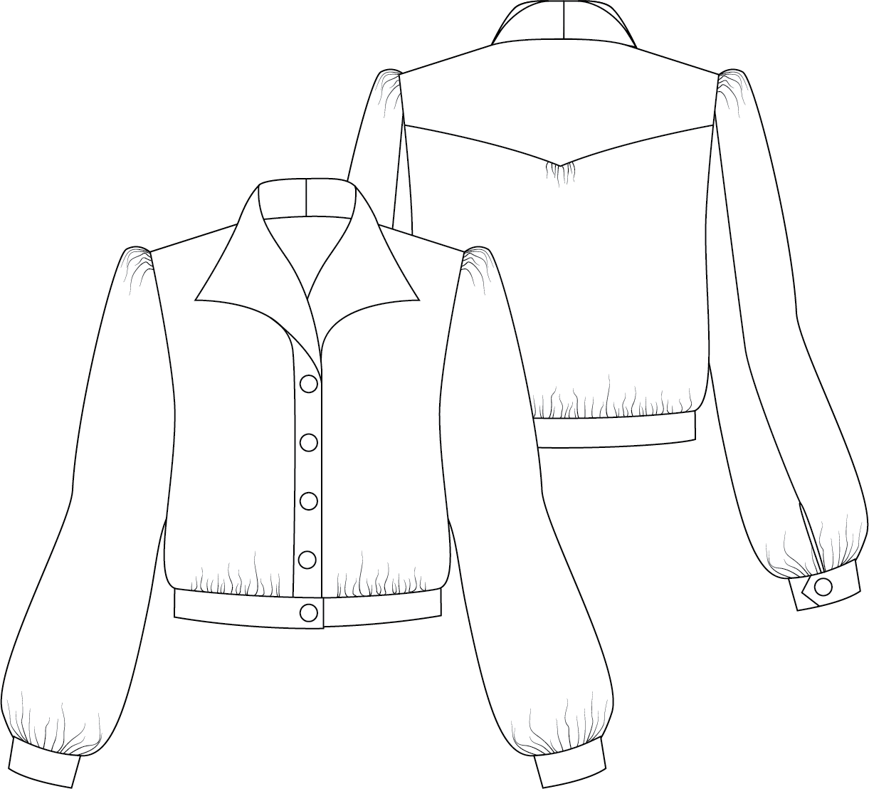 How to Do Fashion No. 31 Firenze Jacket/Shirt