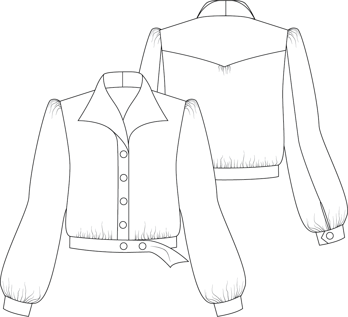 How to Do Fashion No. 31 Firenze Jacket/Shirt