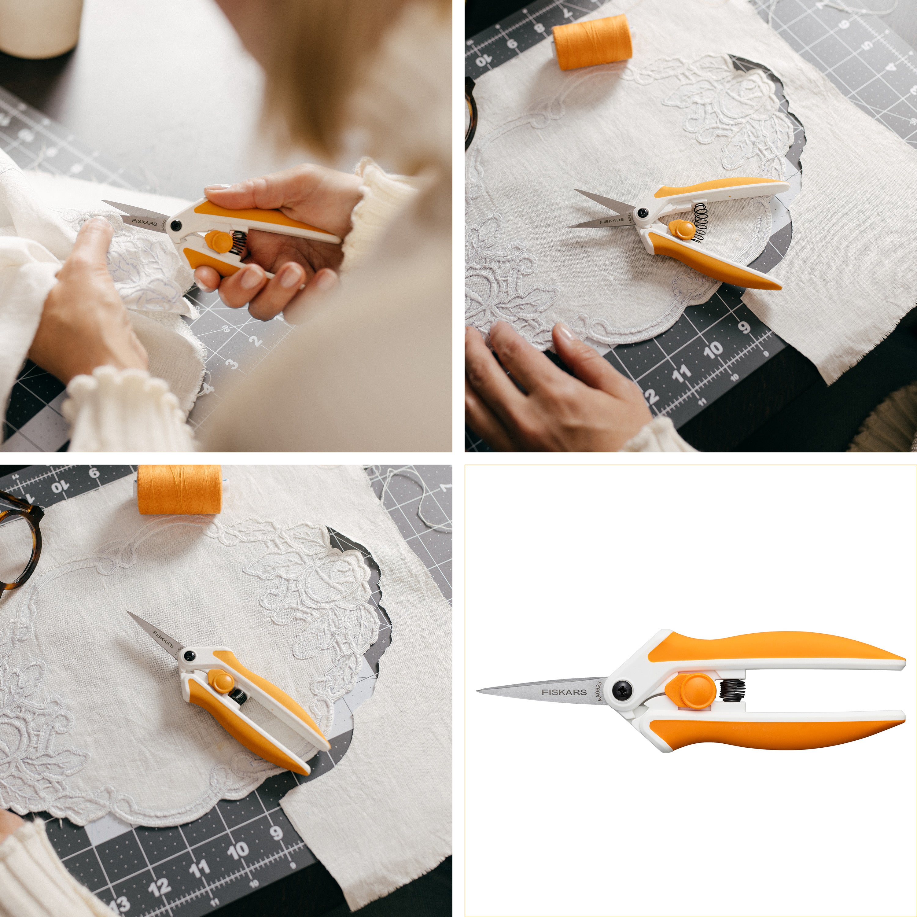 Fiskars Easy Action Micro-Tip Softgrip Snips