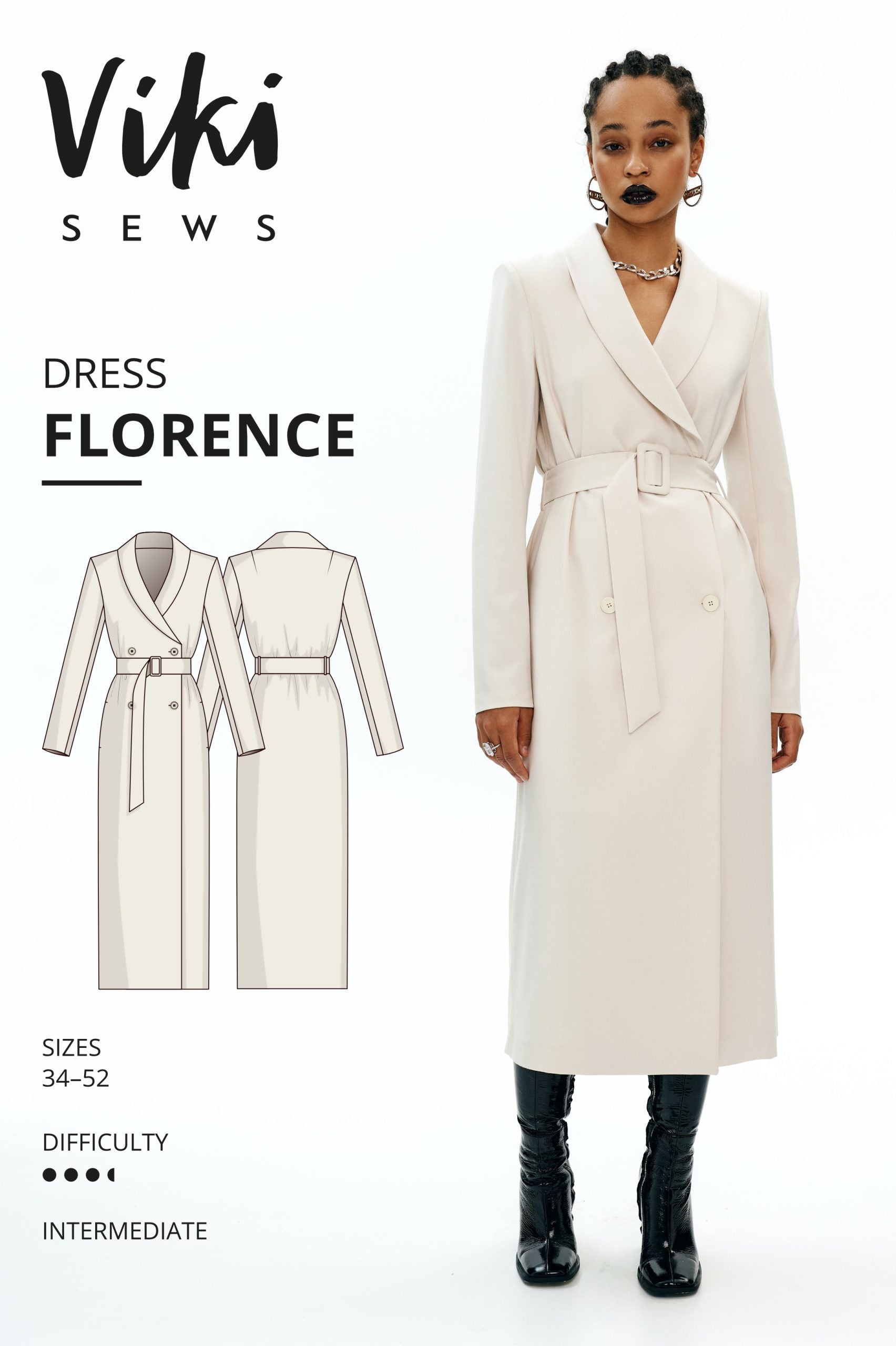 Vikisews Florence Dress PDF