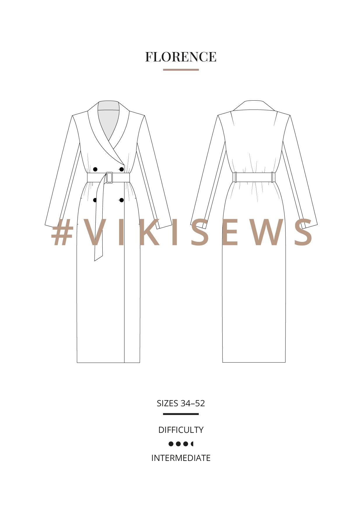 Vikisews Florence Dress PDF