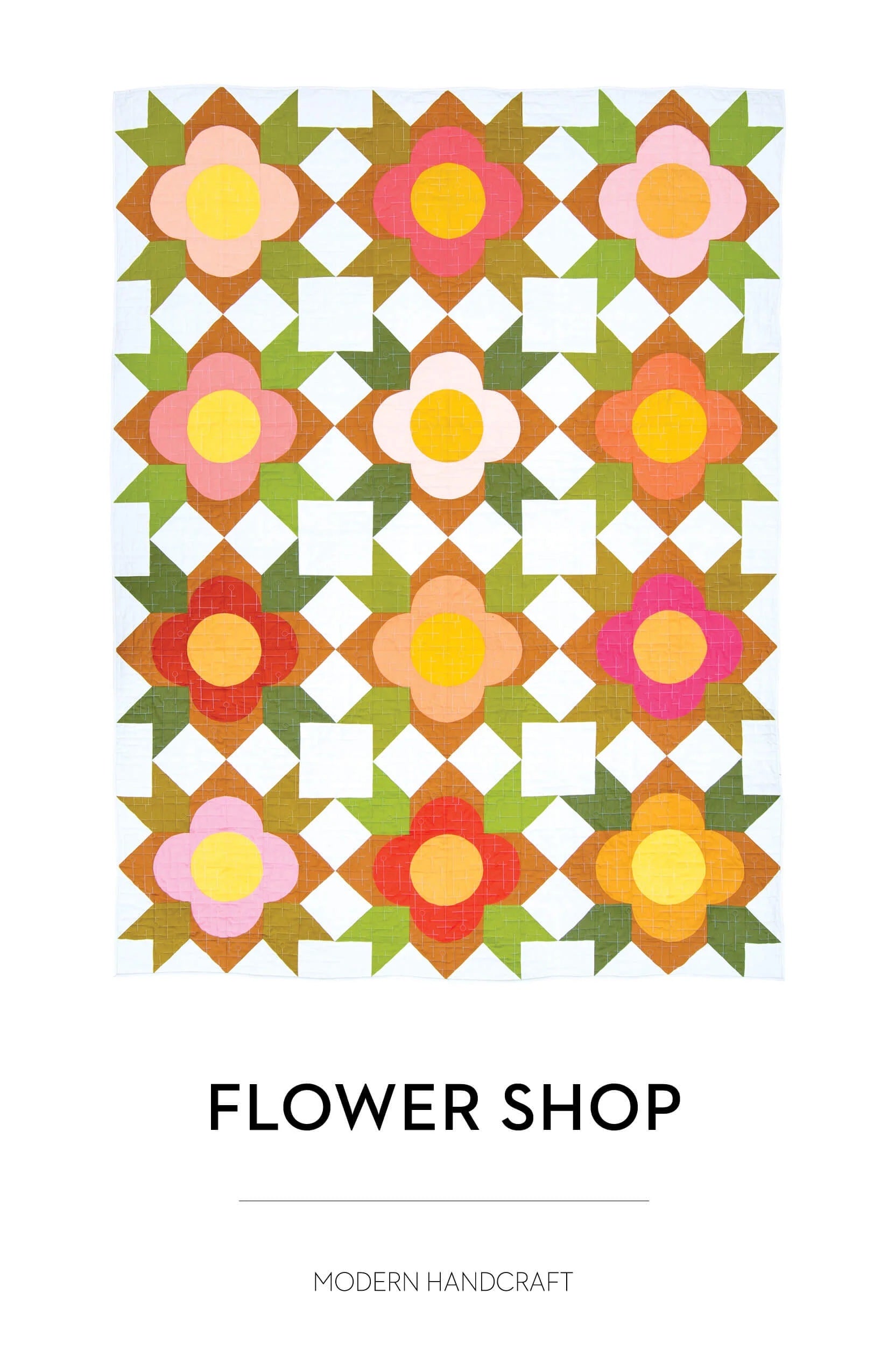 Modern Handcraft Flower Shop Quilt