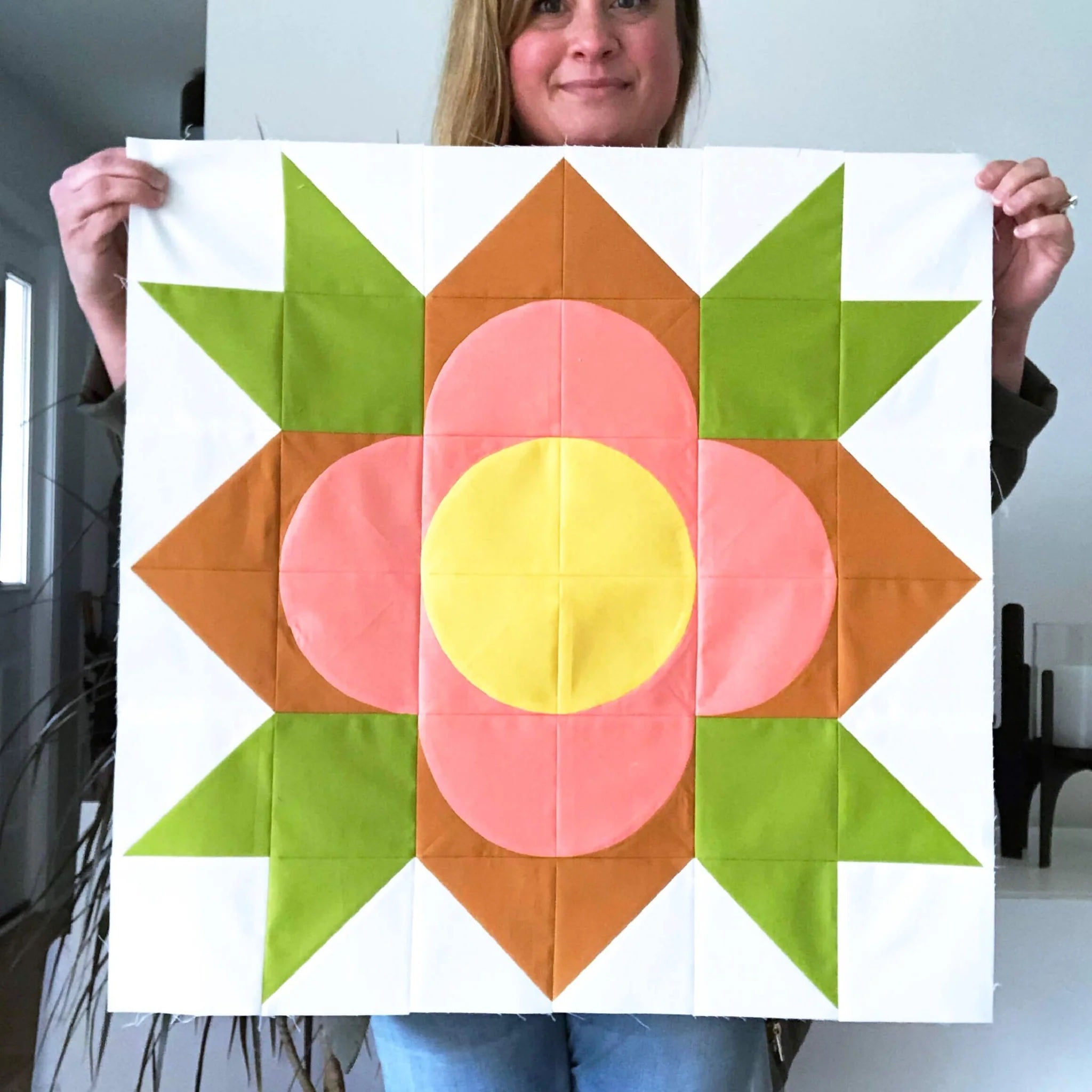 Modern Handcraft Flower Shop Quilt