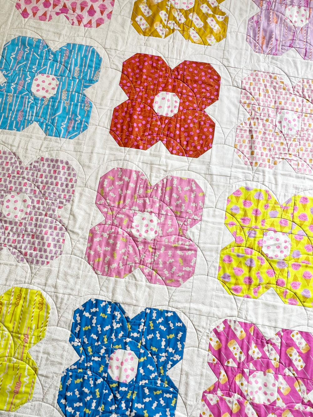 Lou Orth Designs Flower Friends Quilt PDF