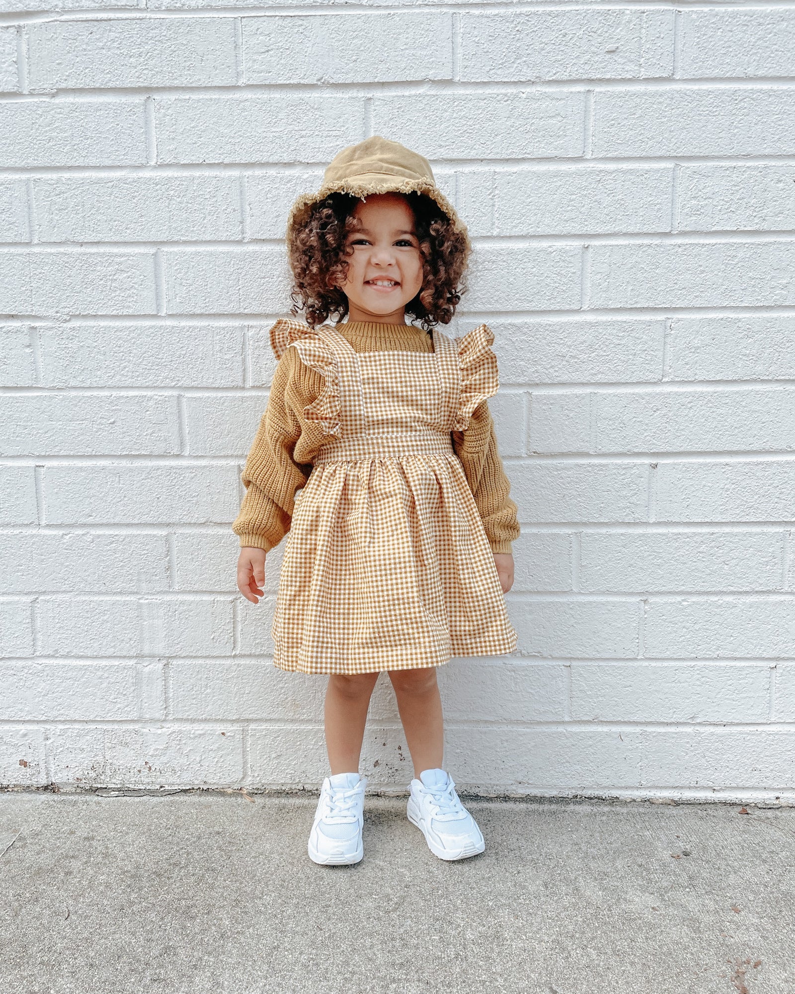 Oh Me Oh My Baby/Child Flutter Pinafore Dress