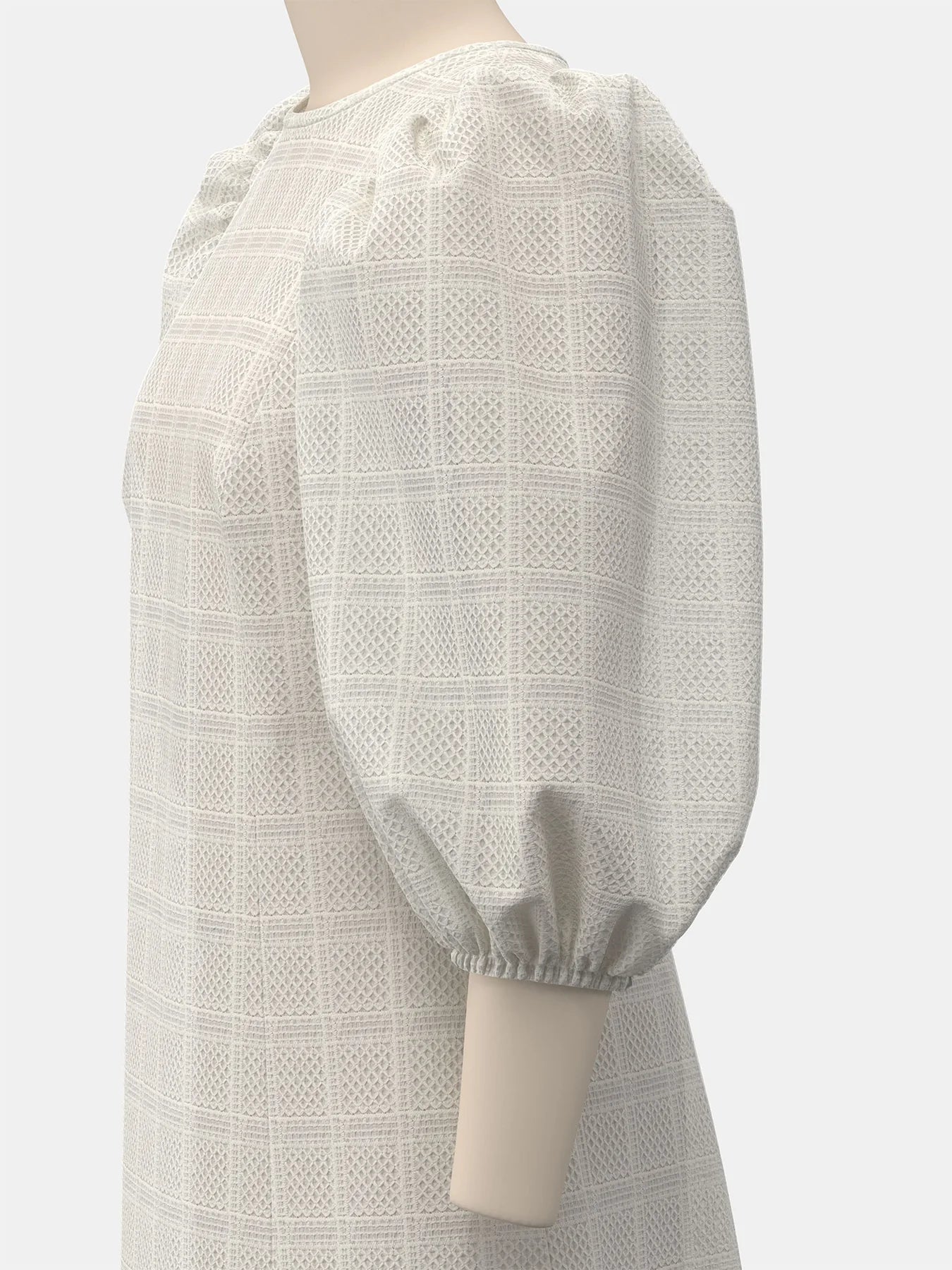 The Assembly Line Flutter Sleeve Dress