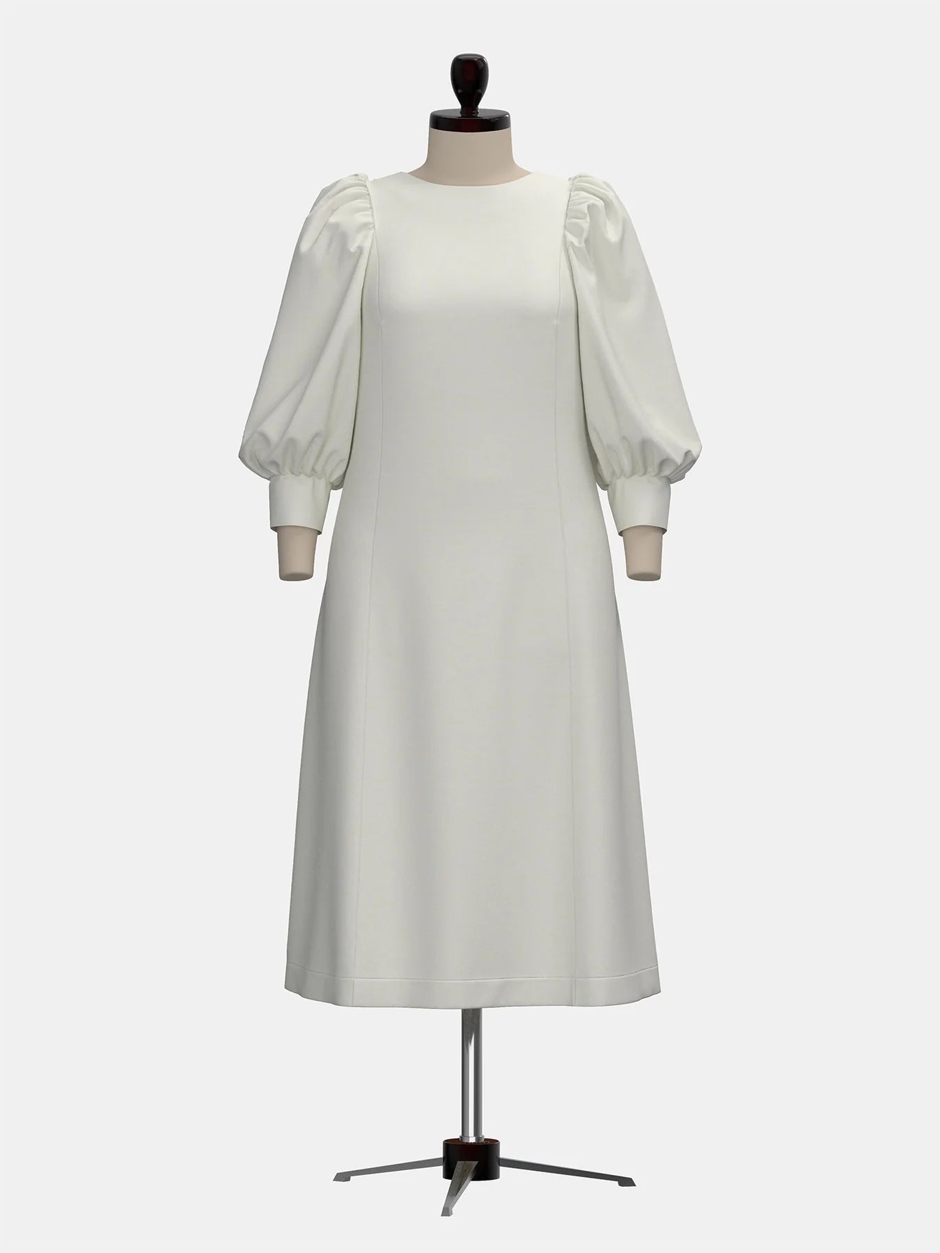 The Assembly Line Flutter Sleeve Dress