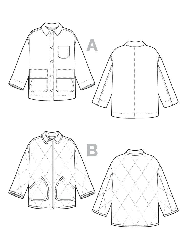 Closet Core Patterns Fowler Jacket