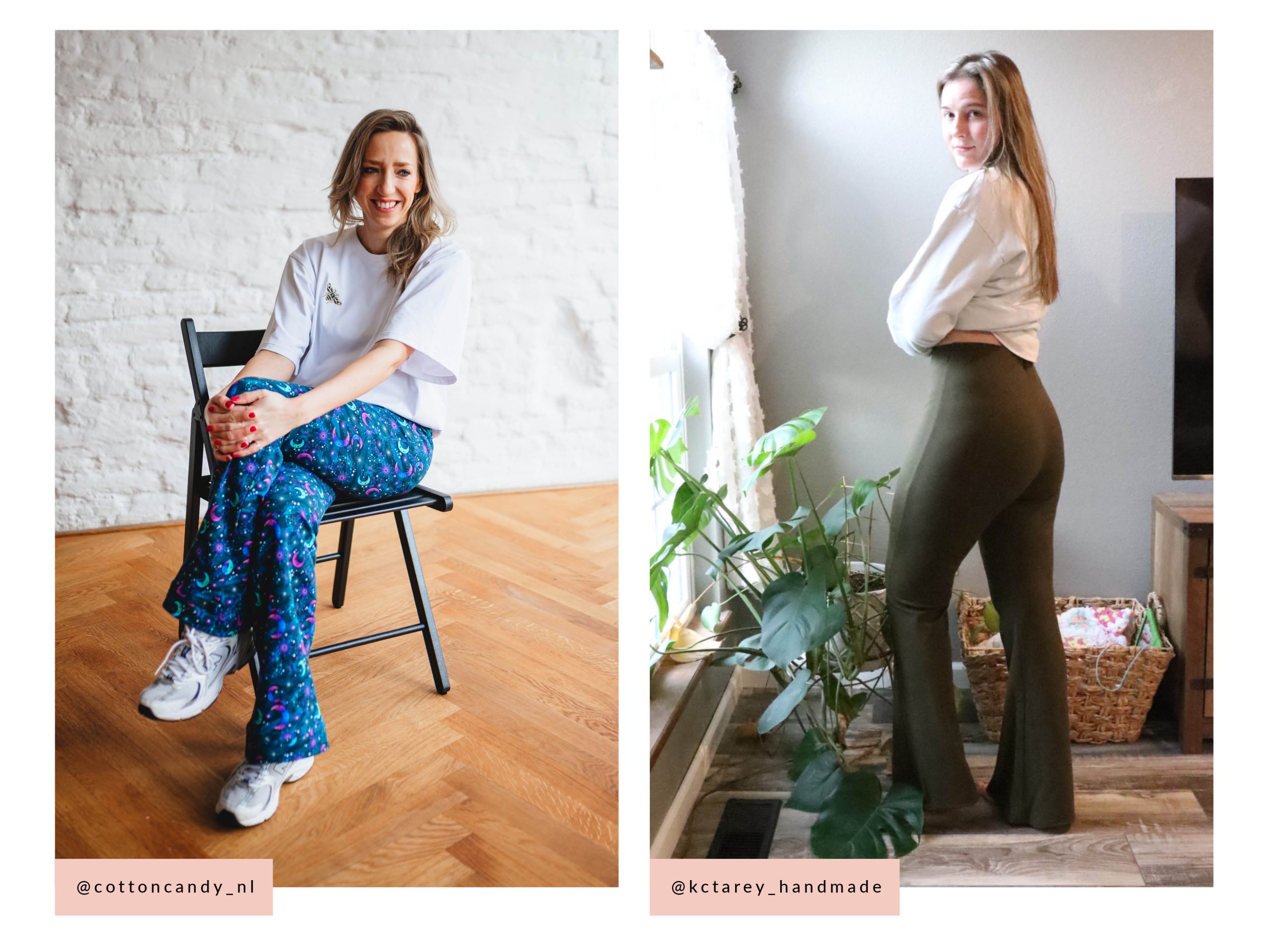 Tammy Handmade Freya Flare Trousers