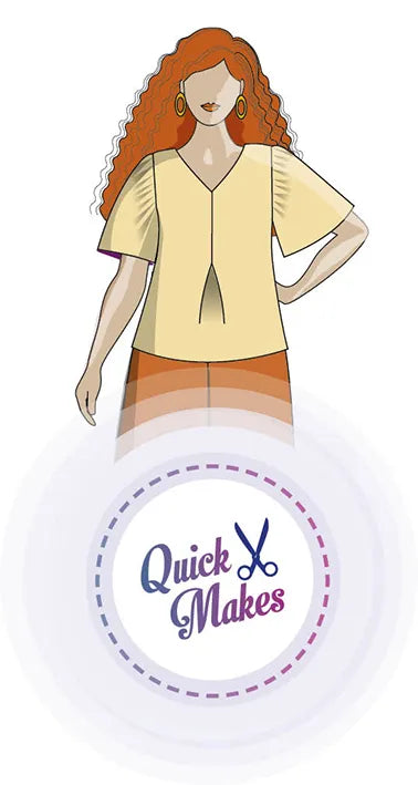 Sew Different Frill Sleeve Top