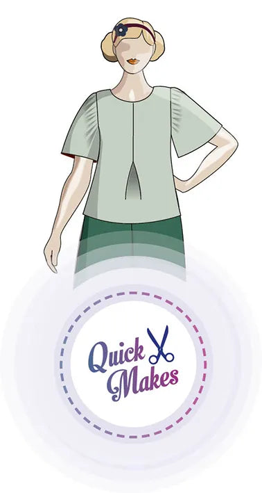 Sew Different Frill Sleeve Top