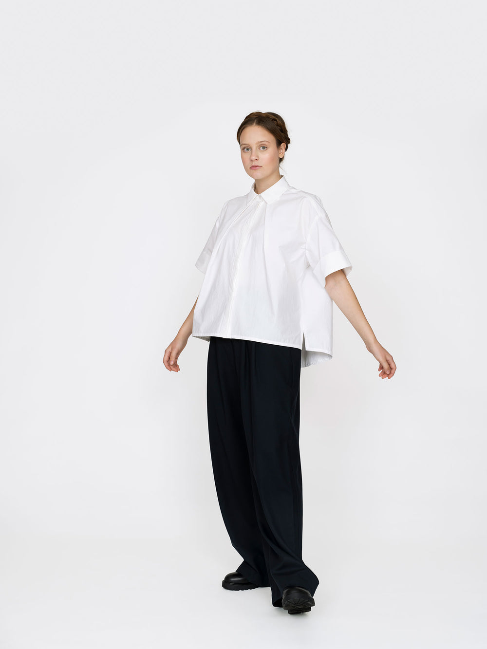 The Assembly Line Front Pleat Shirt