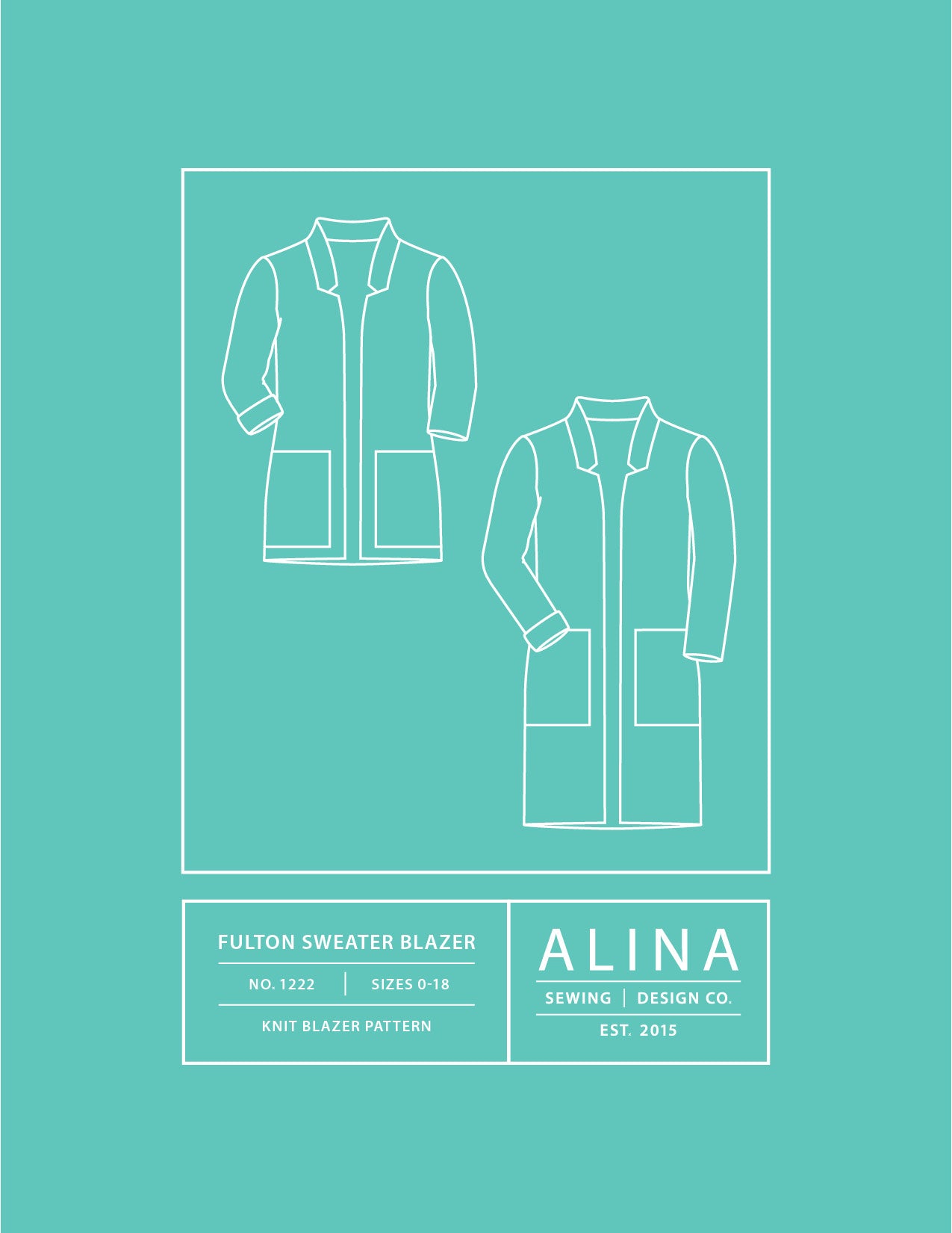 Alina Sewing and Design Co Fulton Blazer