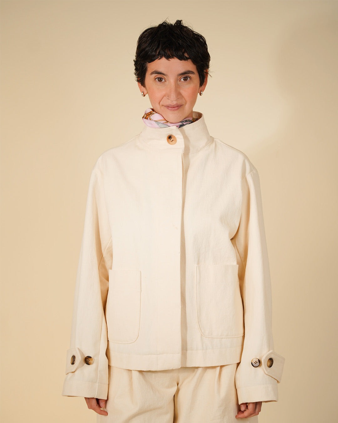 Wardrobe by Me Funnel Neck Jacket