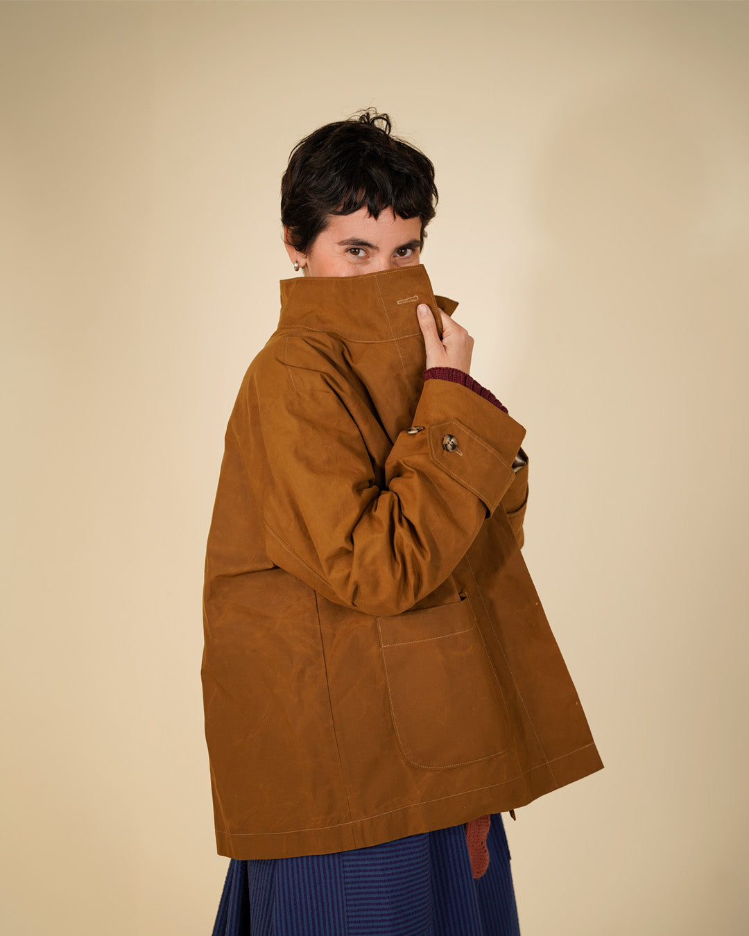 Wardrobe by Me Funnel Neck Jacket