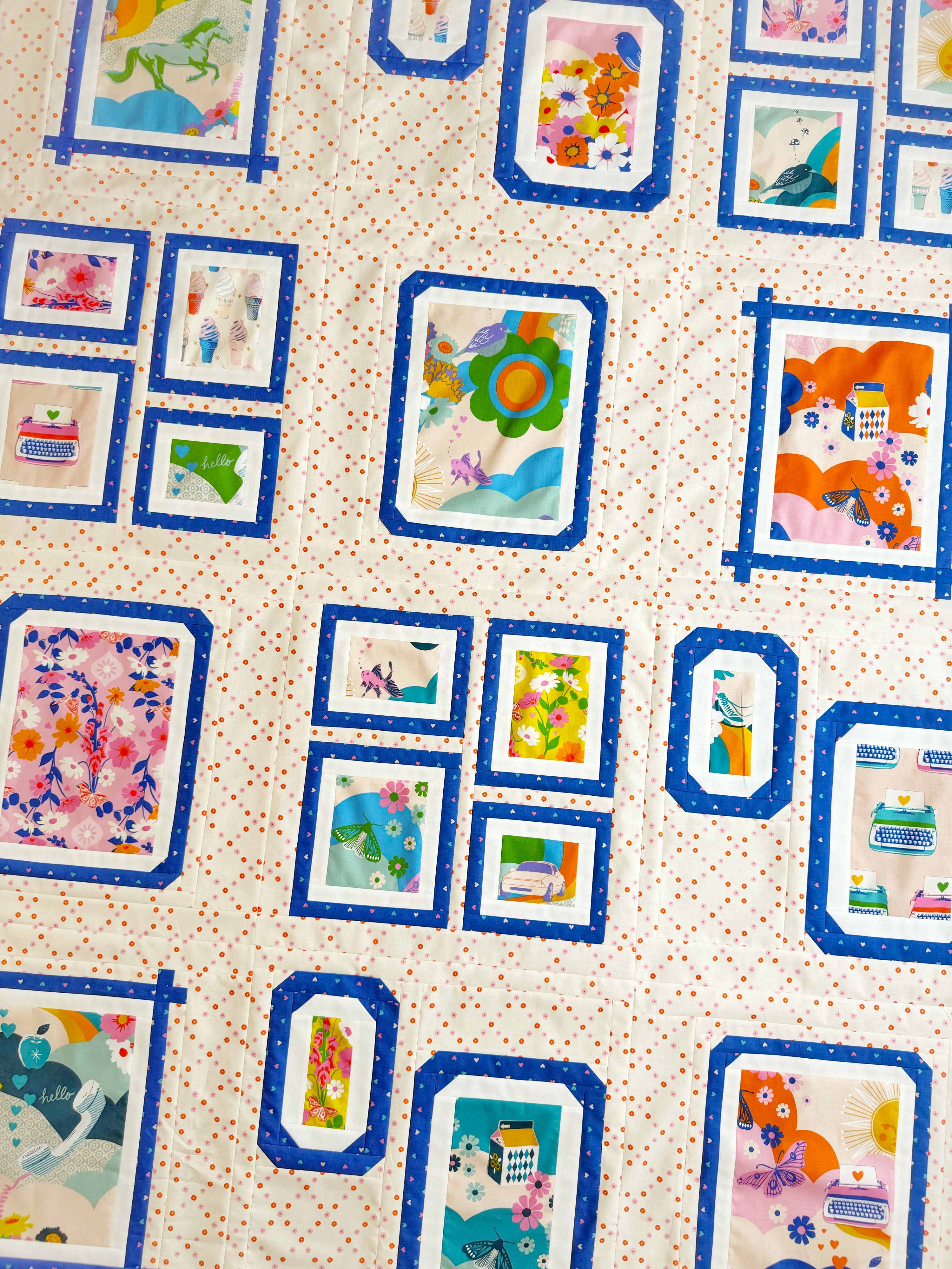 Lou Orth Designs Gallery Wall Quilt PDF