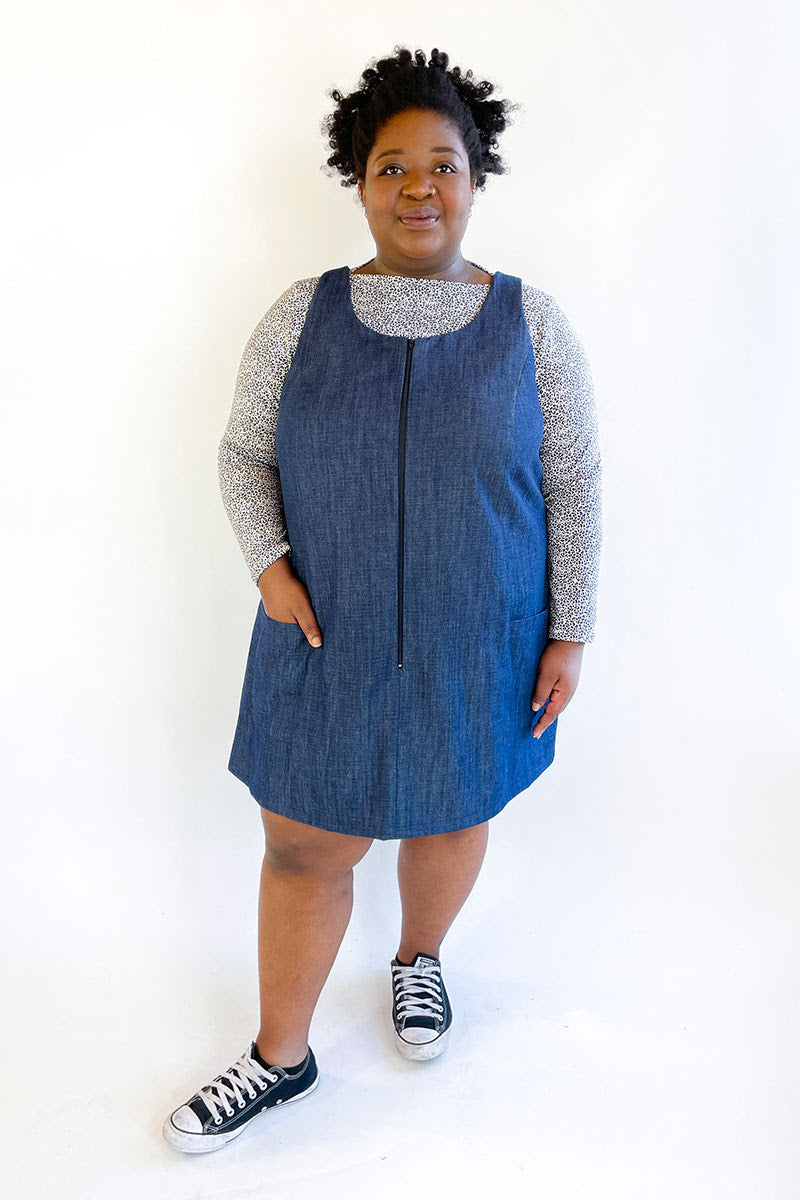 Jennifer Lauren Handmade Georgie Pinafore