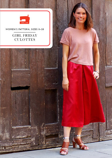 Liesl + Co Girl Friday Culottes PDF