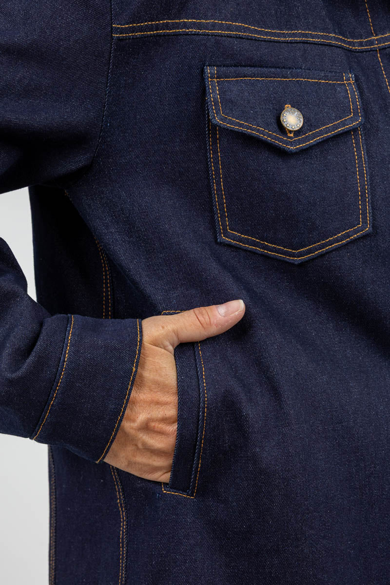 I AM Patterns Gold Jacket