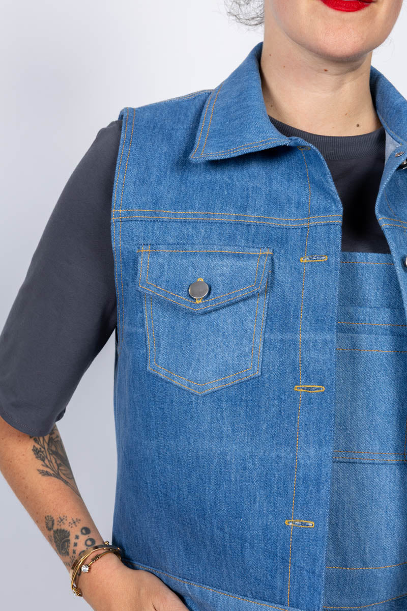 I AM Patterns Gold Jacket