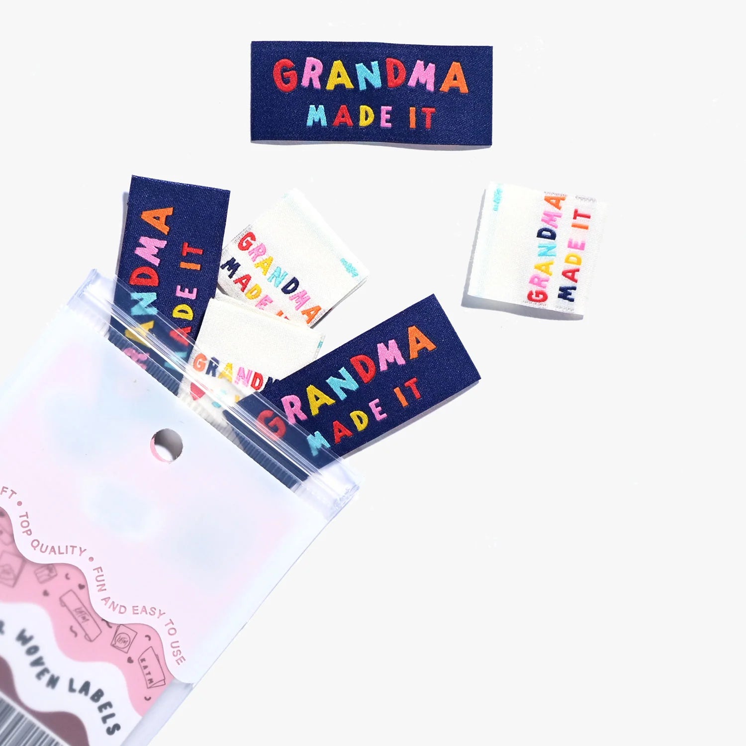 Kylie & The Machine 'Grandma Made It / Grandma Loves You!' Labels