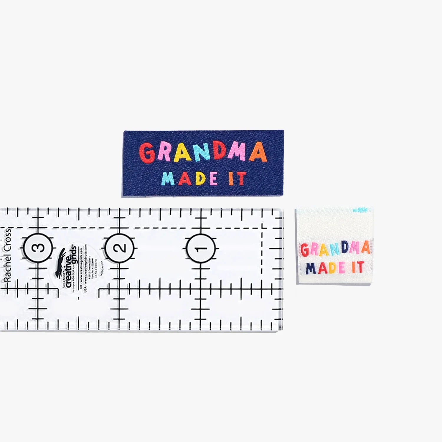 Kylie & The Machine 'Grandma Made It / Grandma Loves You!' Labels