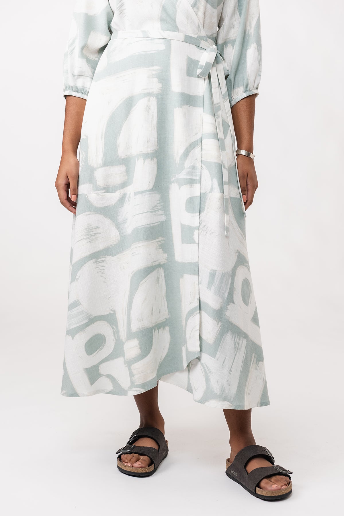 Named Hali Wrap Dress