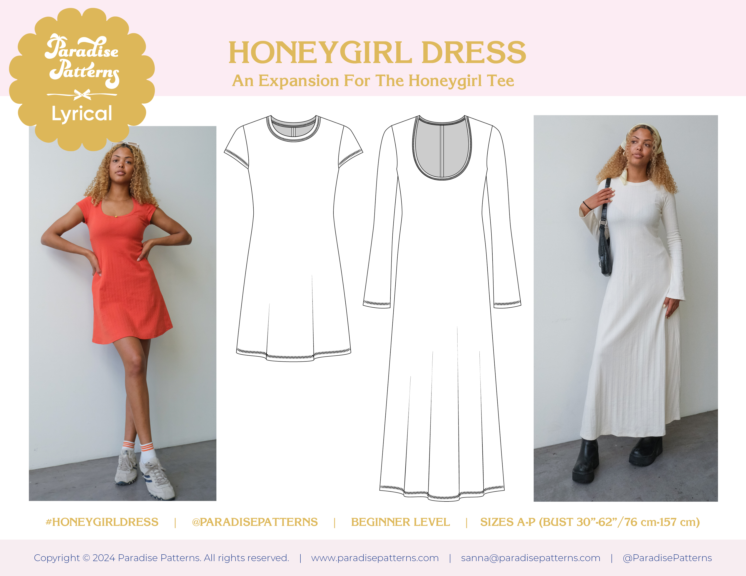 Paradise Patterns Honeygirl Dress Expansion