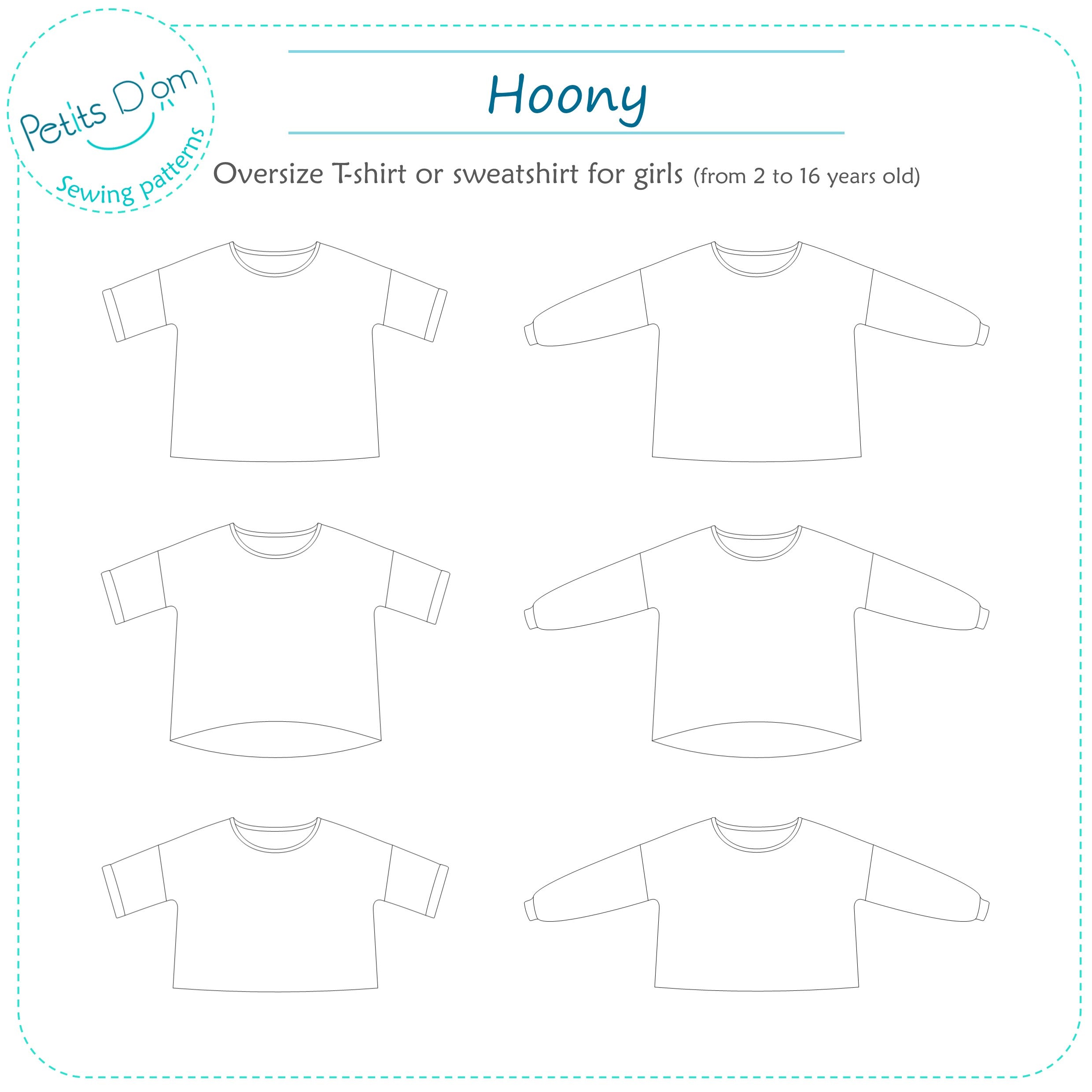 Petits D’om Child/Teen Hoony T-shirt or Sweatshirt