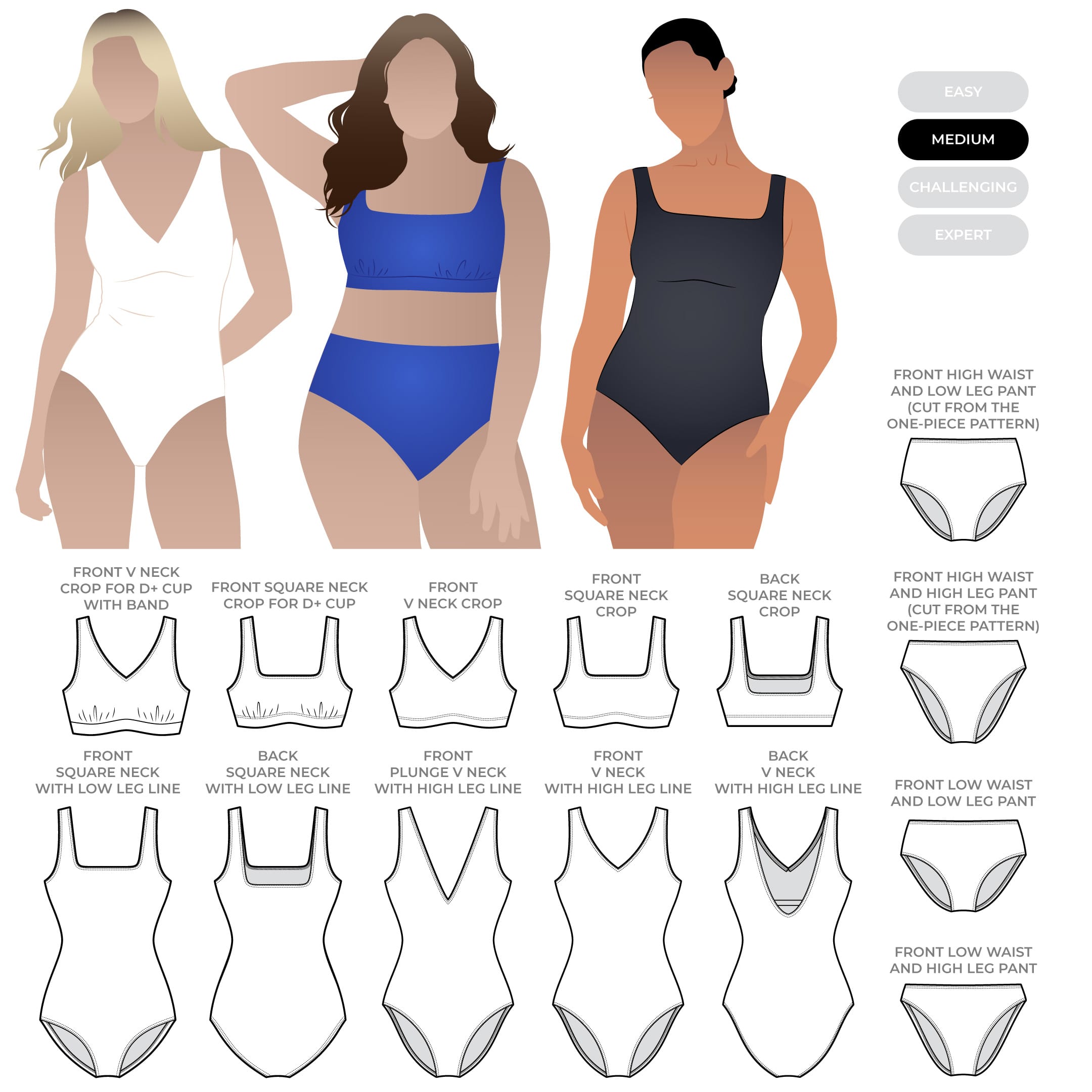 Style Arc Hamilton Swim Set