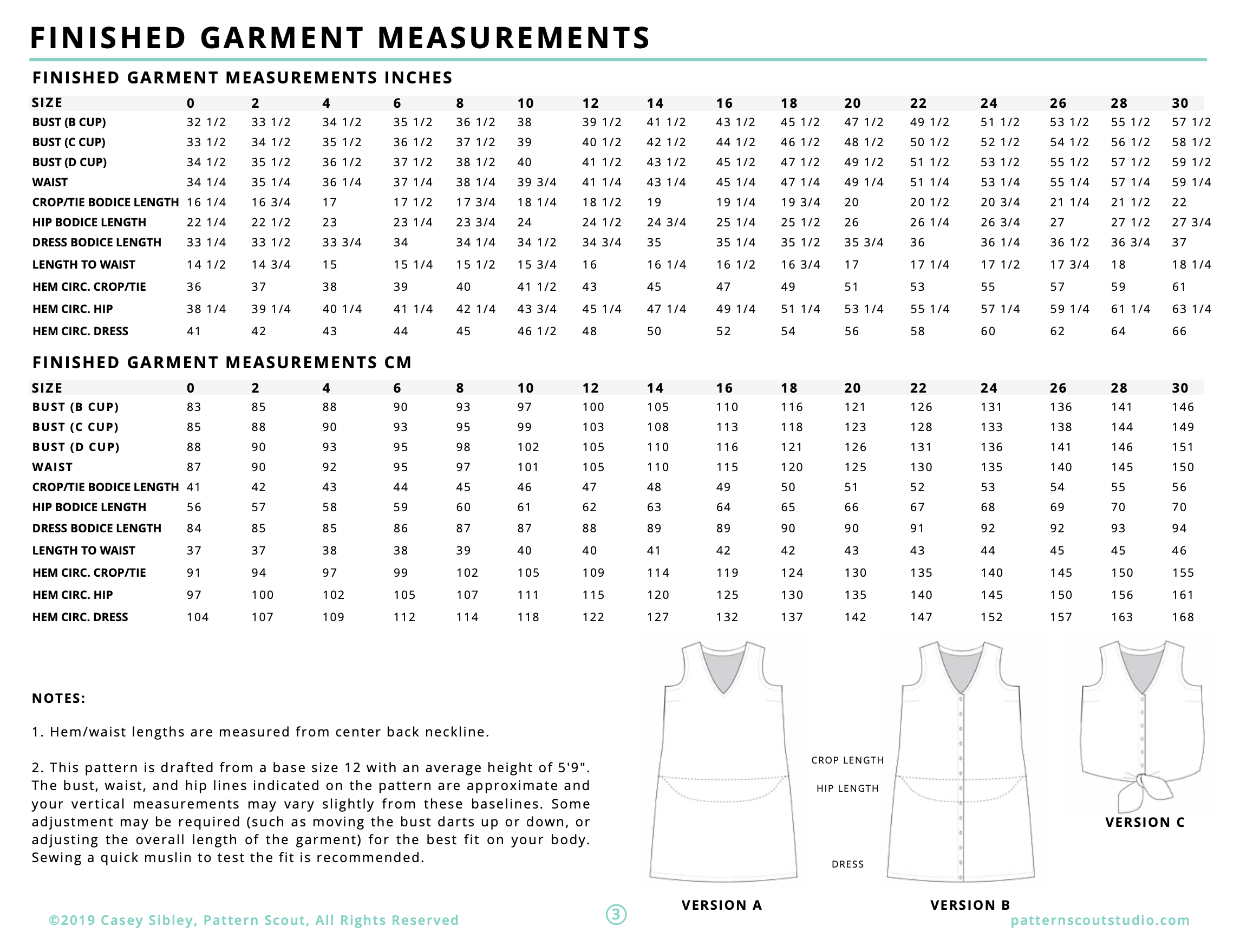 Pattern Scout Hana Tank and Dress