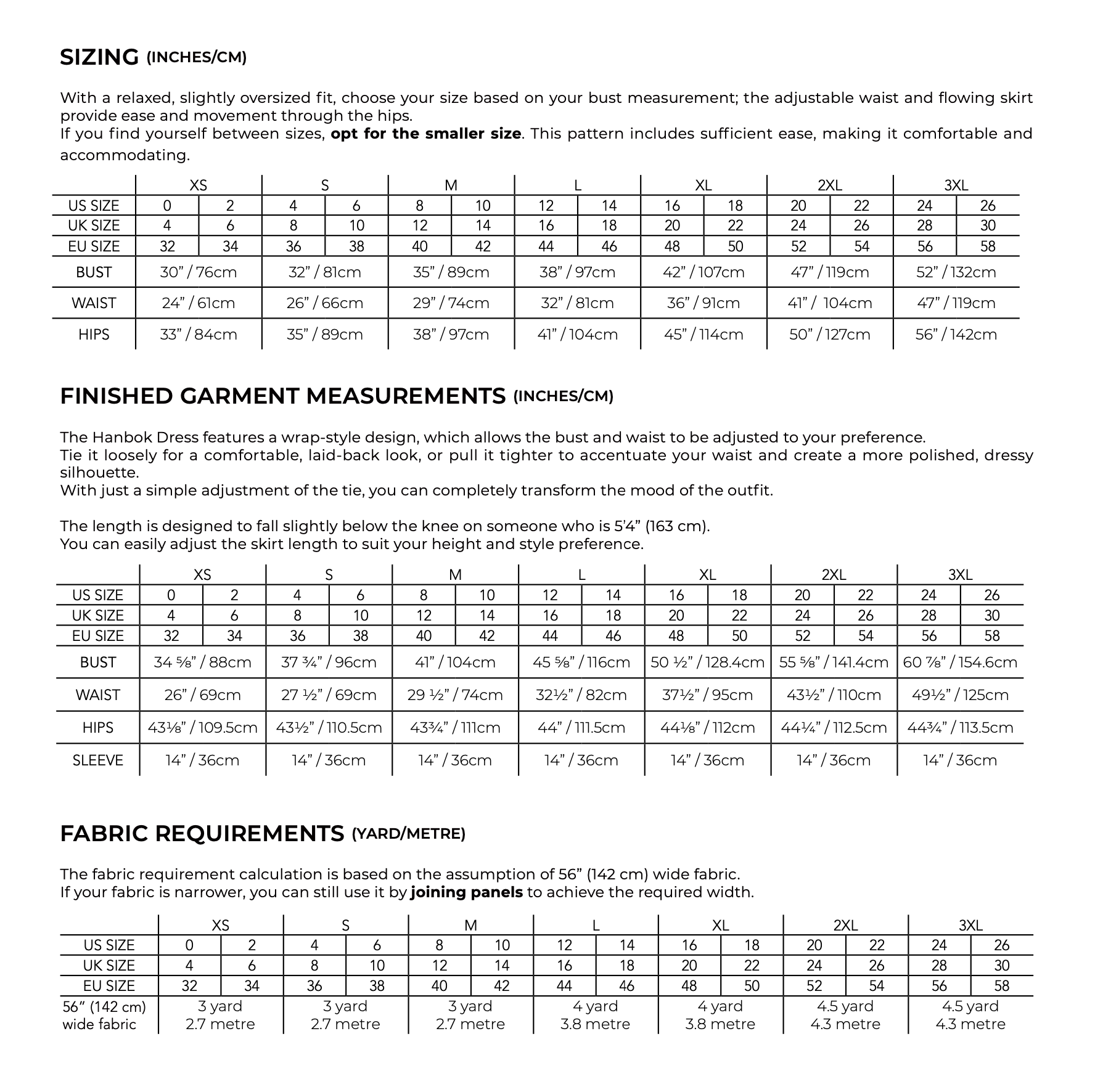 Sewing Therapy Hanbok Wrap Dress