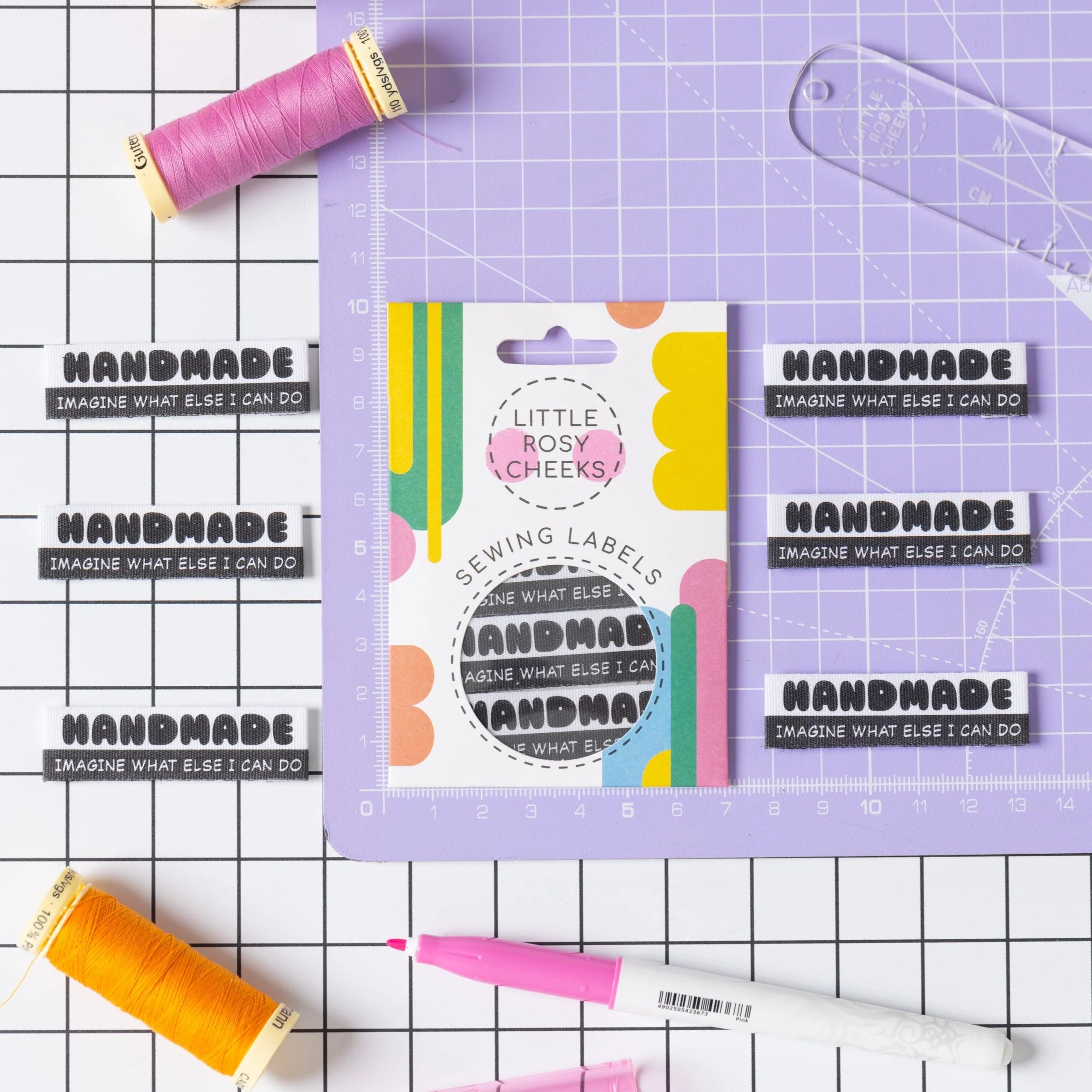 Little Rosy Cheeks 'Handmade' Labels