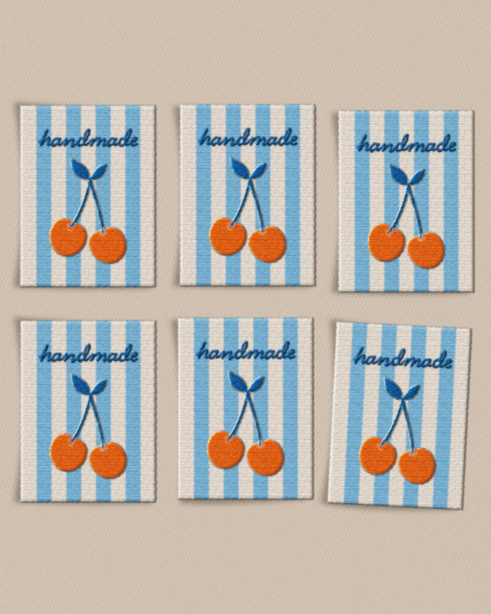 Matchy Matchy 'Handmade Cherry Large' Labels
