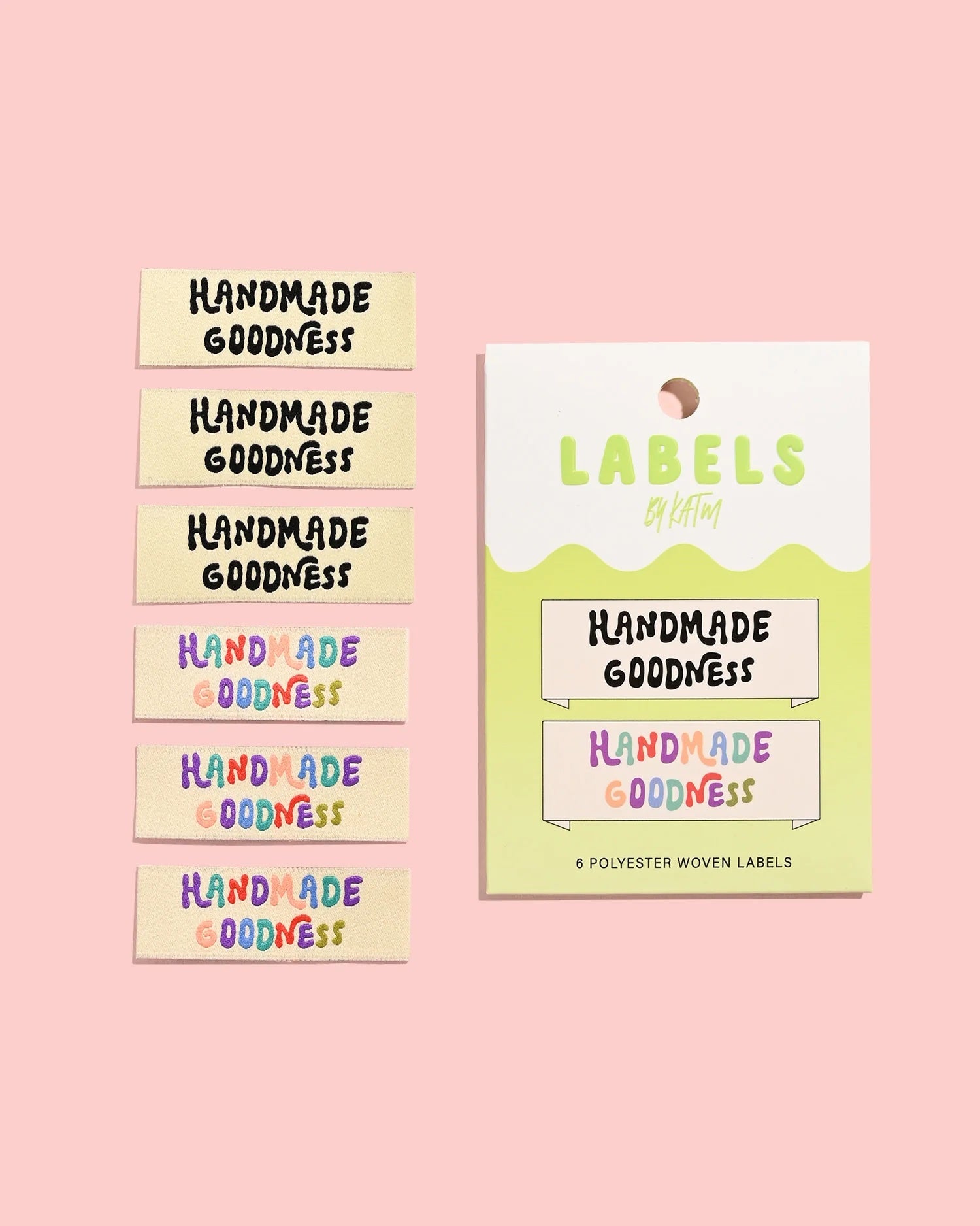 Kylie & The Machine 'Handmade Goodness' Labels