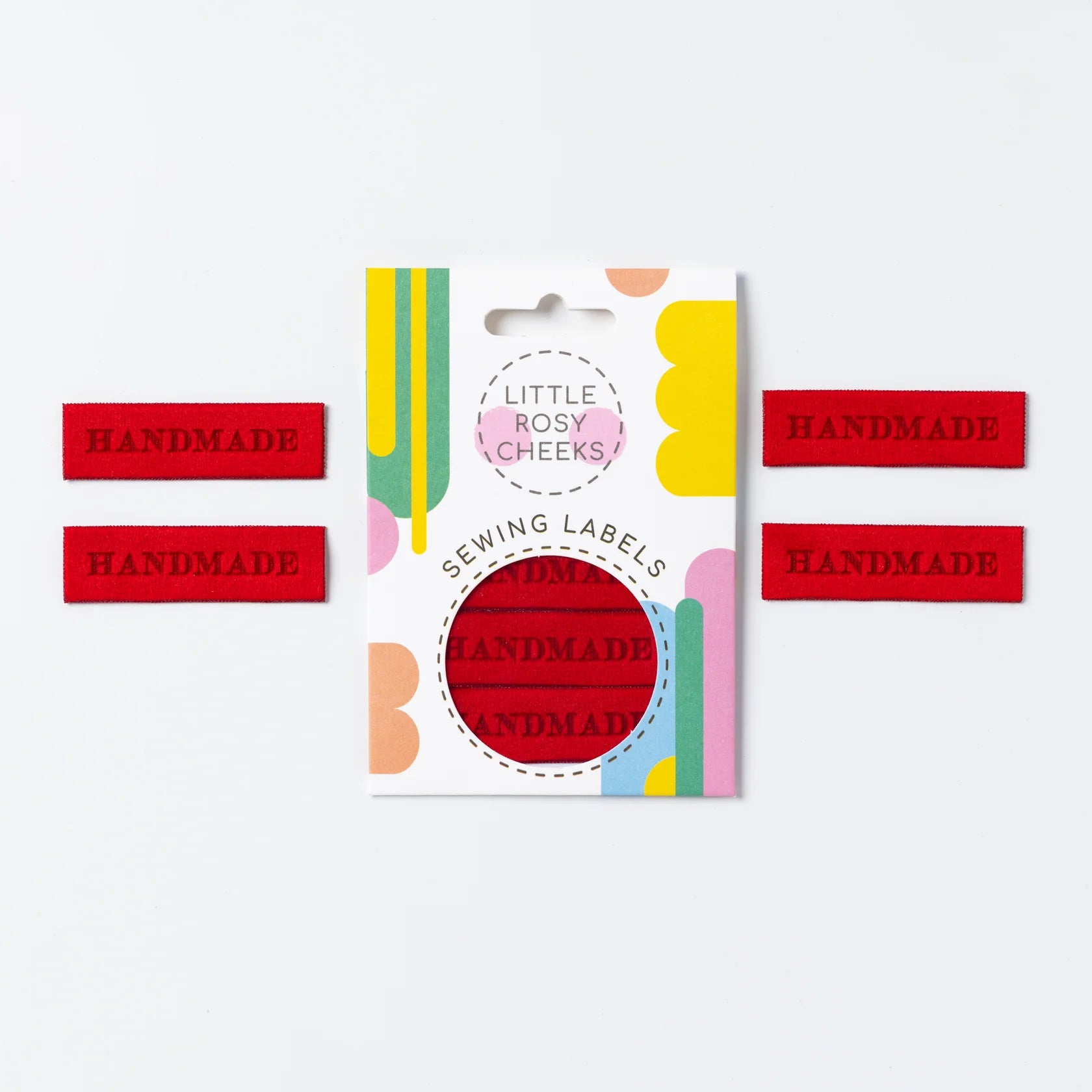 Little Rosy Cheeks 'Handmade Velvet (Red)' Labels