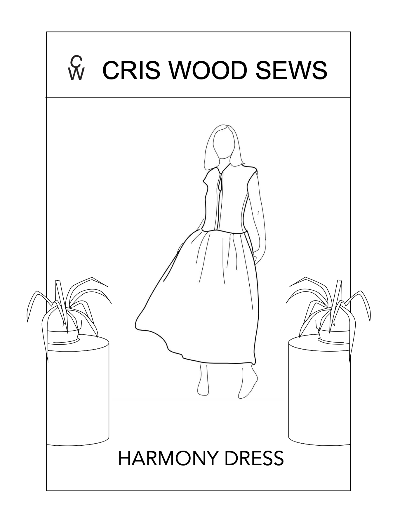 Cris Wood Sews Harmony Dress PDF