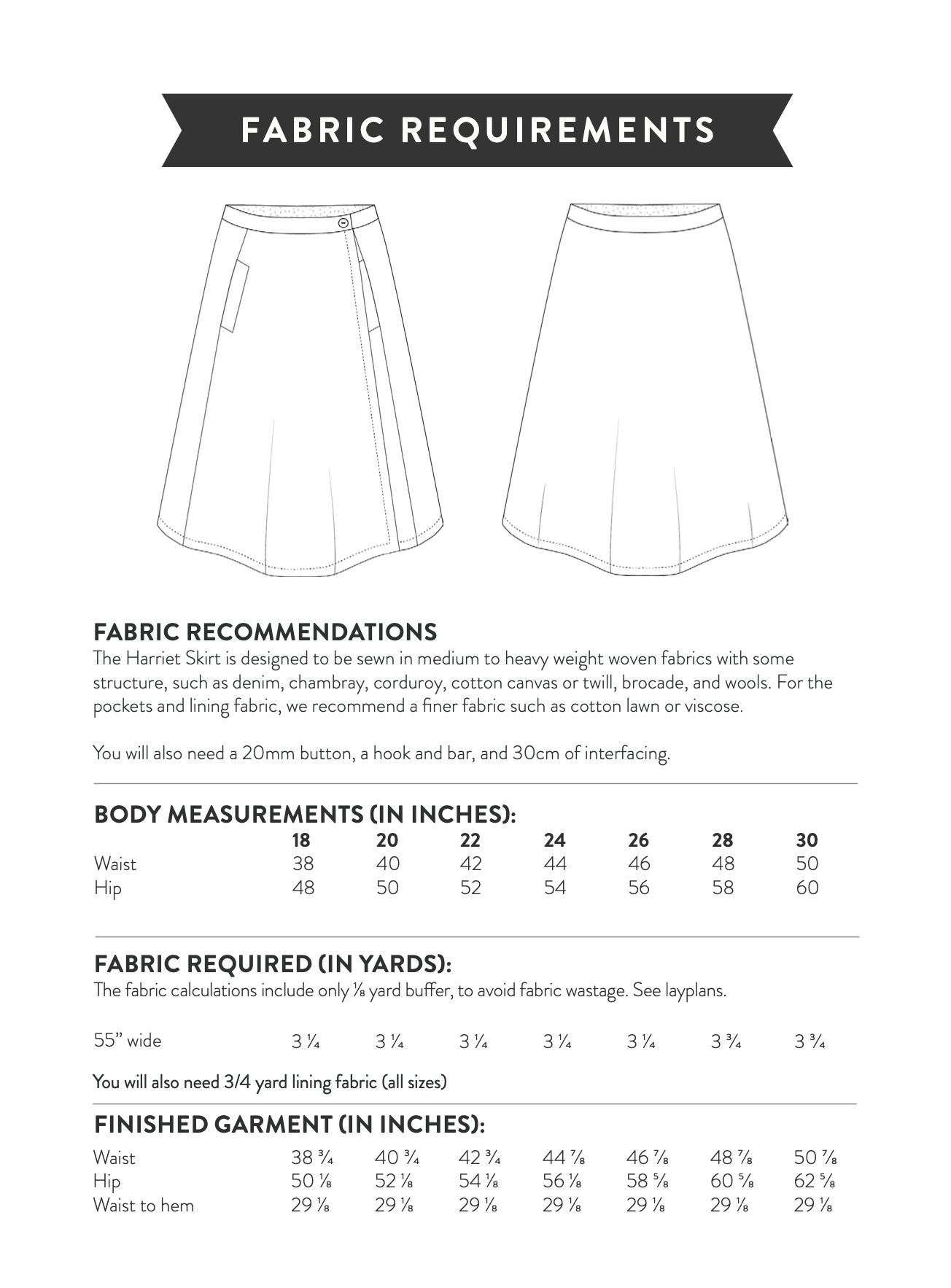 Sew Over It Harriet Skirt