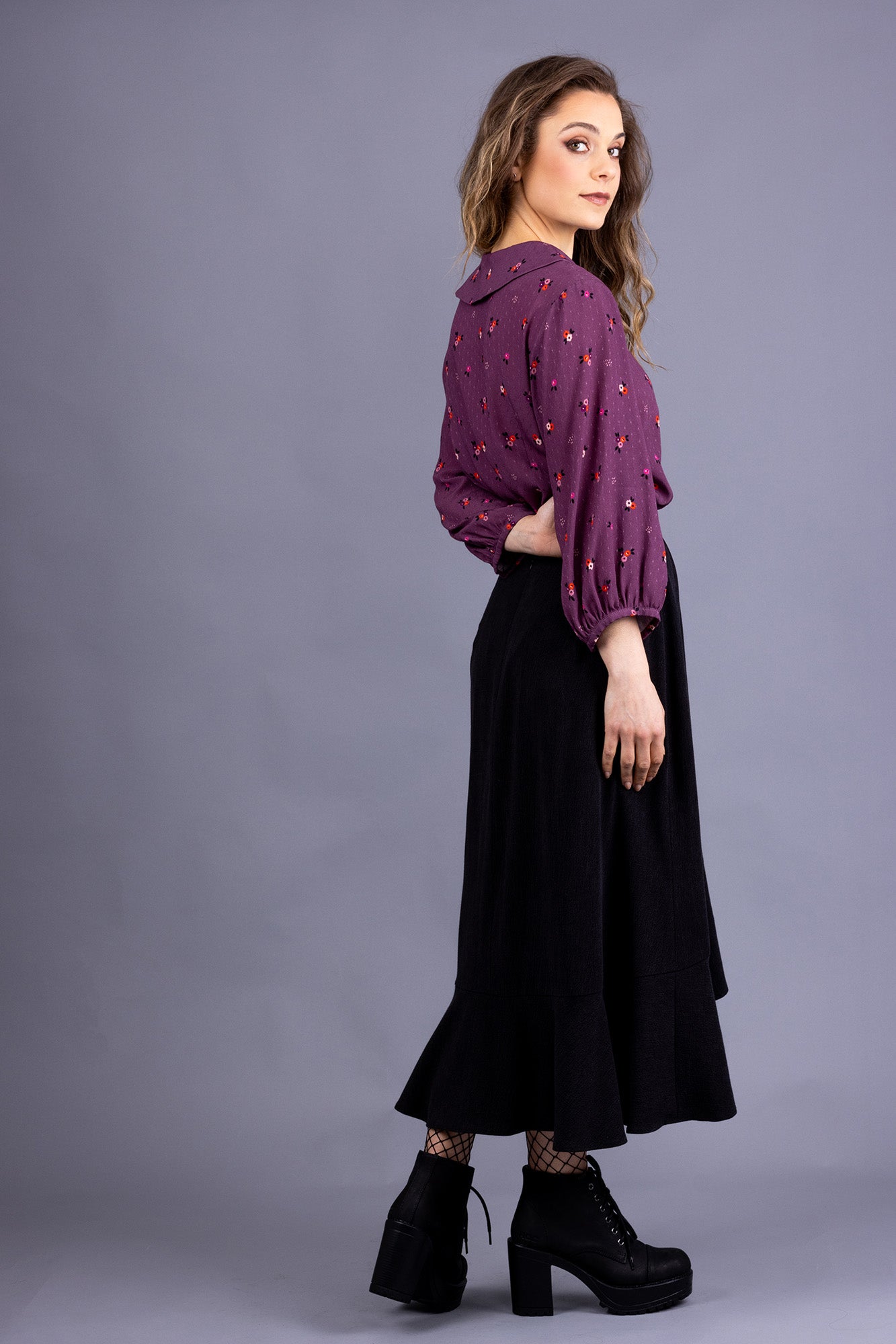 Forget-me-not Patterns Helmi Blouse