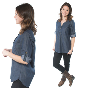 Hey June Handmade Cheyenne Tunic and Shirt – The Fold Line