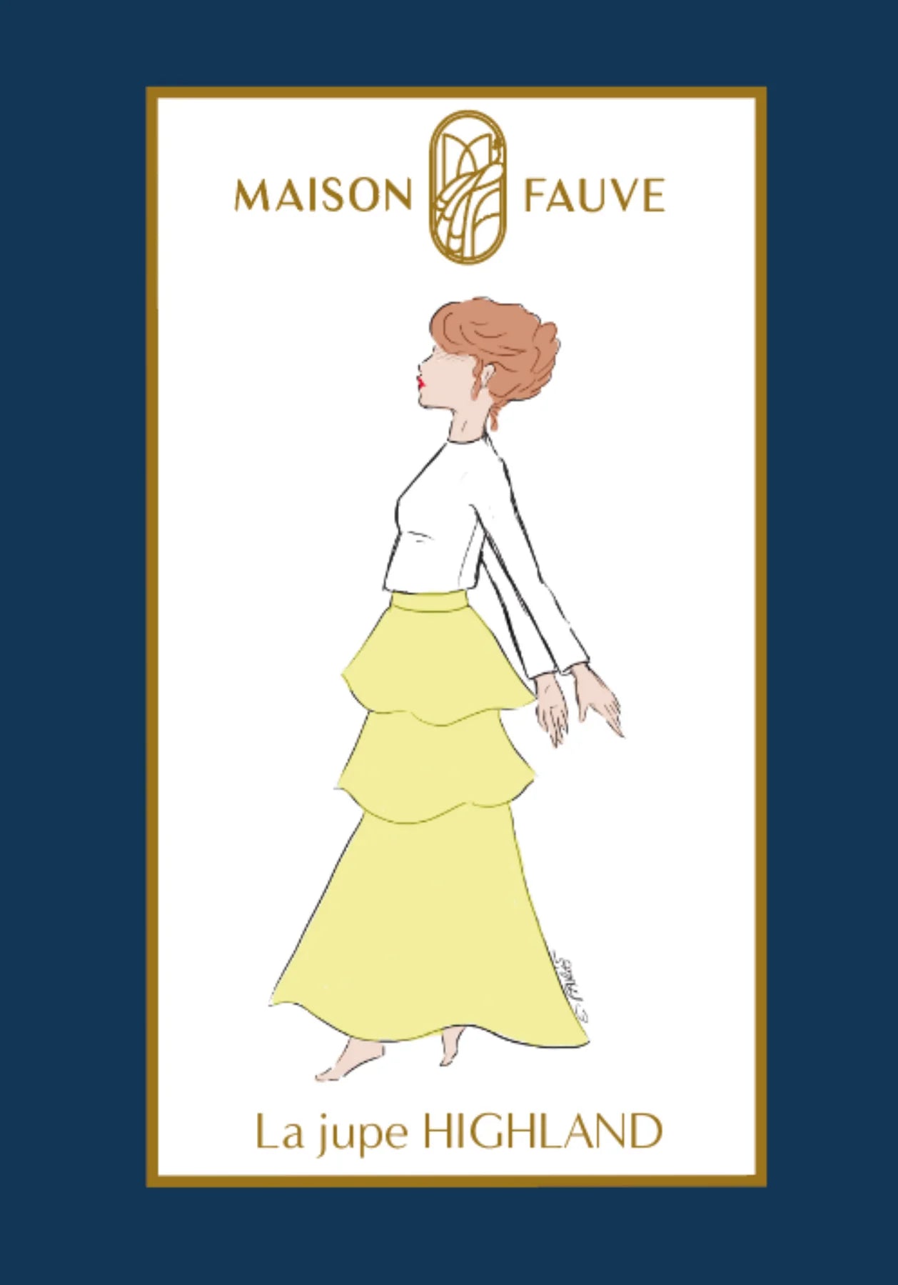 Maison Fauve Highland Skirt