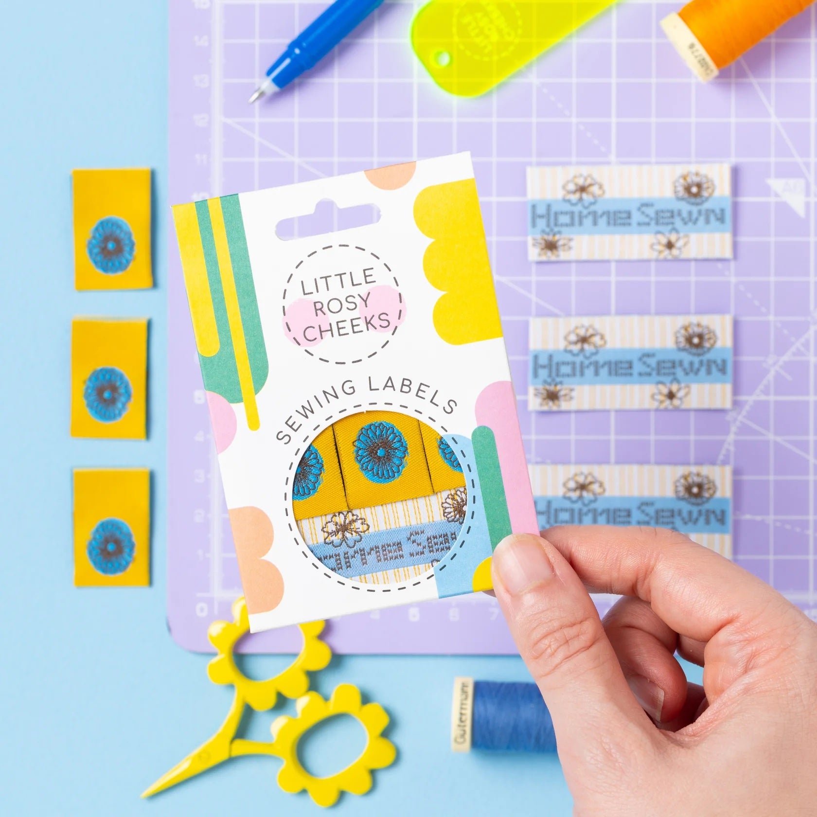 Little Rosy Cheeks 'Home Sewn' Labels