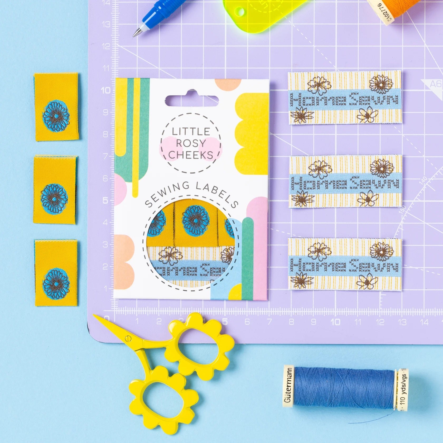 Little Rosy Cheeks 'Home Sewn' Labels
