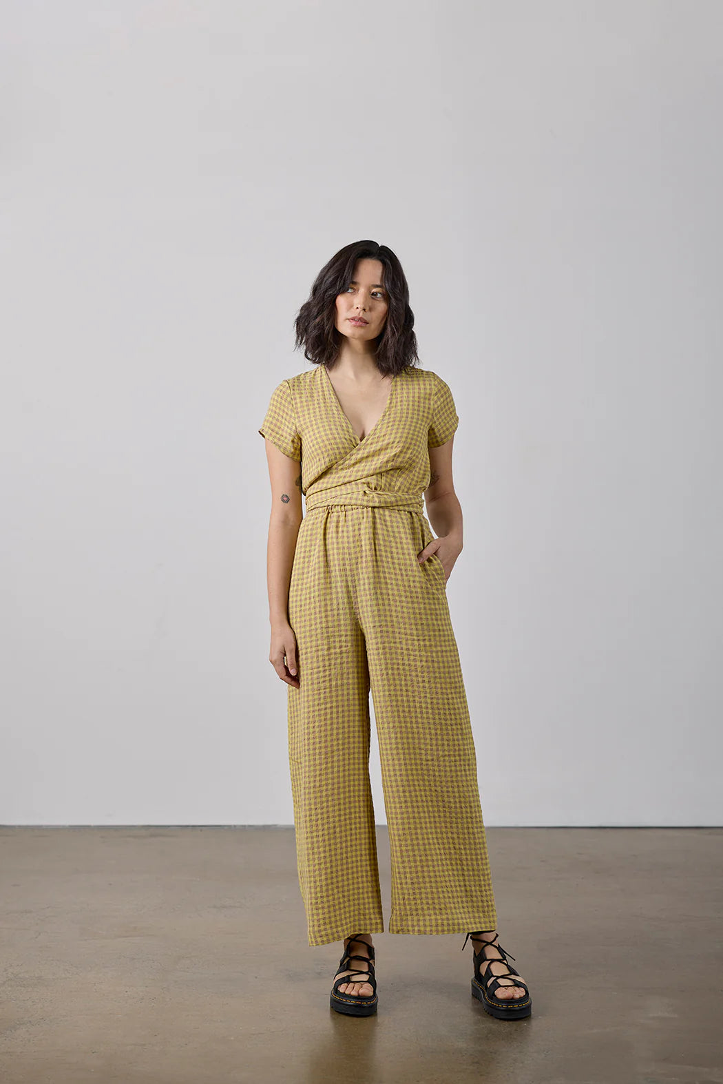Elbe Textiles Homme Wrap Dress and Jumpsuit