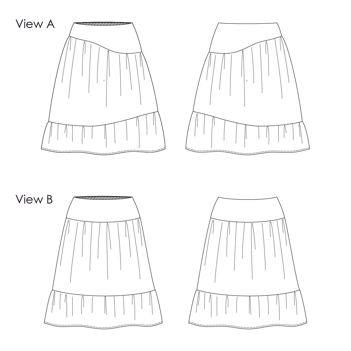 Elbe Textiles Howerdel Skirt