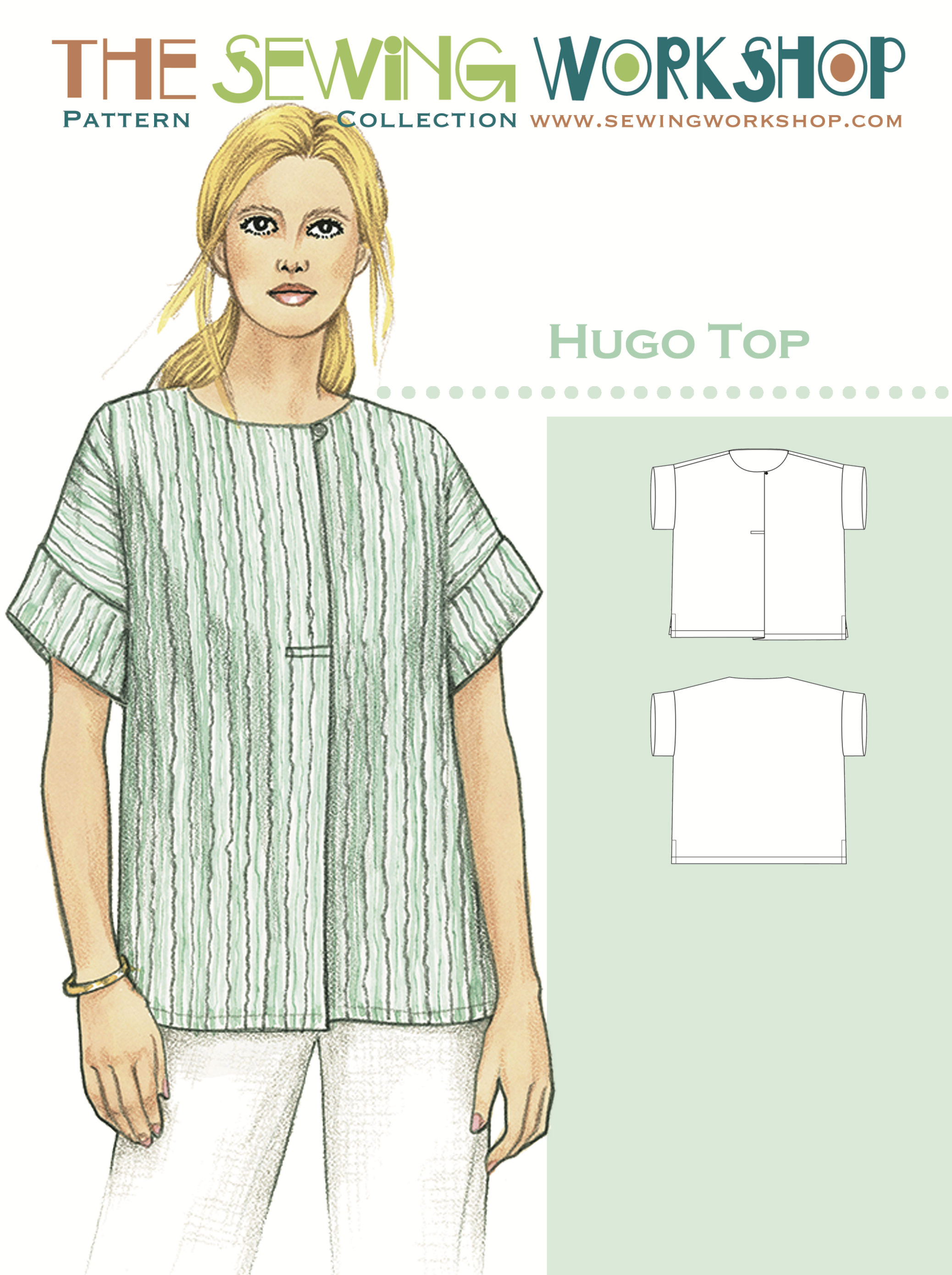 The Sewing Workshop Hugo Top